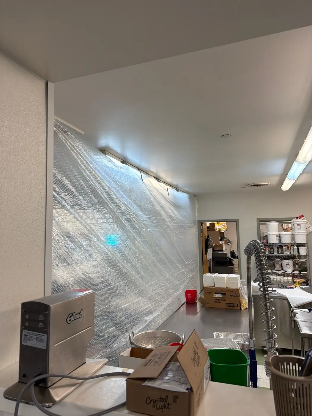 After-hours dry-out at Brookhaven commercial property